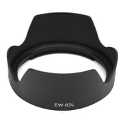 NFTIGB EW-83L Camera Mount Lens Hood for Canon EF 24-70mm f/4l L IS USM Lens - 3.94 inches / 10 cm Professional Photography Accessory Sunshade Flare Prevention