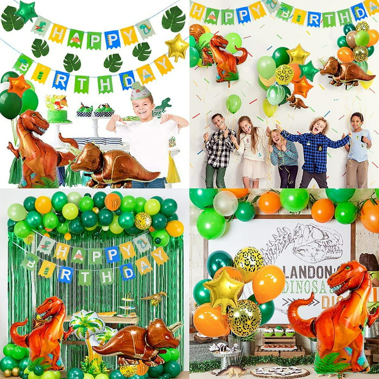 Dinosaur Party Decorations 135 Pcs Dinosaur Birthday Party
