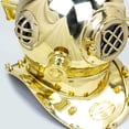 thumbnail image 5 of 6" Scuba Diving Nautical Helmet | Maritime Ship's Decorative Helmet | Nagina International (6 Inches, Polished Brass), 5 of 6
