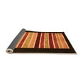 thumbnail image 2 of Ahgly Company Indoor Rectangle Abstract Orange Modern Area Rugs, 5' x 8', 2 of 4