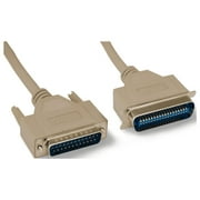 10ft Parallel Printer Cable IEEE-1284 DB25 Male To CN36 Male - Beige