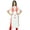 White, variant on Bimba Women Designer Kurta Straight White Kurti With Attached Jacket Ethnic