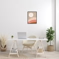 thumbnail image 2 of Stupell Industries Desert Sun over Abstract Mountain Landscape Terracotta Brown Landscape Painting Black Framed Art Print Wall Art, 16 x 20, 2 of 7