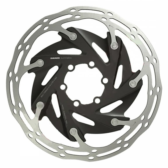 SRAM CenterLine XR Disc Brake Rotor - 160mm, 6-Bolt, Silver/Black