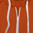 thumbnail image 7 of Gifts Usmixi Trench Coats for Women Sweatshirt Coats for Women Casual Solid Plus Size Zipper Drawstring Hooded Jackets Winter Lightweight Long Sleeve Pocket Fleece Overcoats, 7 of 7