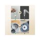 thumbnail image 4 of 1pc Multi-functional Pet Feeder Bowl For Cat, Anti-splash Ceramic Double Bowl For Food & Water, 4 of 5