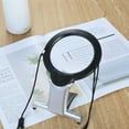 thumbnail image 2 of Magnifying Glass with Light 6X Large 2LED Lamp Giant Magnifier Glass Reading Handsfree, 2 of 7