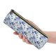 thumbnail image 5 of Easygdp Blue Paisley para Estuche de Lápices Cilíndrico de Cuero con Cremallera, Organizador de Lápices de Cuero para Escuela, Oficina y Viajes, 5 of 6