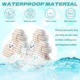 thumbnail image 3 of AOMRCOL 4 Pcs Dog Booties for Hot Pavement, XXS Breathable Mesh Warm Weather Dog Shoes for Walking, 3 of 7