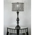 thumbnail image 2 of 27.5" Oiled Rubbed Bronze Table Lamp w/ Crystal Bling Shade, 2 of 3
