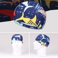 thumbnail image 3 of Swimming, Adult Moulded Swim Cap Silicone Swimming Pool Hat Plain Protection Ear Swim Cap, Outdoor & Sport, 3 of 3