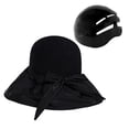 thumbnail image 3 of BAOSITY Adult Surf Bucket Hat Fishing Hat Fashionable Bike Hat Type for Biking Cycle Travel Women Black, 3 of 8