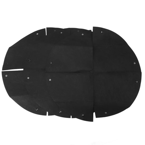 Basquetas De Canasta Colgante De Media Redonda Negra, Retención Para Un Crecimiento Superior Para La Decoración Del Hogar En Jardines Patios Oficinas De Balcones