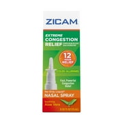 Zicam Extreme Congestion Relief No-Drip Nasal Spray with Soothing Aloe Vera, 0.5 oz