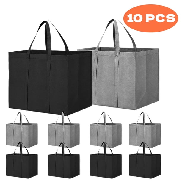 Shopping Bags Large Foldable Tote Bags for Groceries, Clothes, and Produce EcoFriendly