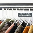thumbnail image 2 of Hold N' Storage Portable Wardrobe Closet with Metal Hanging Rod. Weight Capacity 50 LBs – Dark Gray, 2 of 9