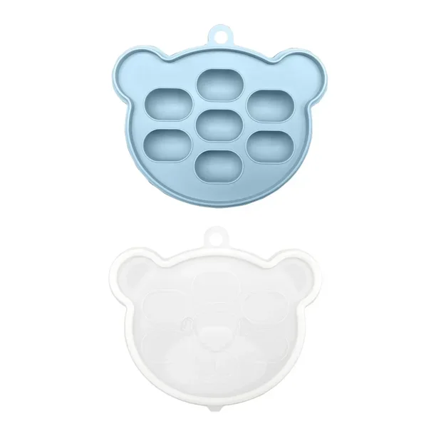 Molde de silicona para helado de bebé, máquina para hacer helados, moldes para paletas, alimentación de frutas para bebé, chupete, juguete mordedor, accesorios para bebé