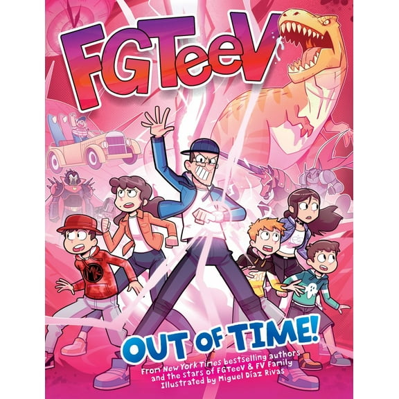 FGTeeV: Out of Time!: A Graphic Novel (Hardcover)