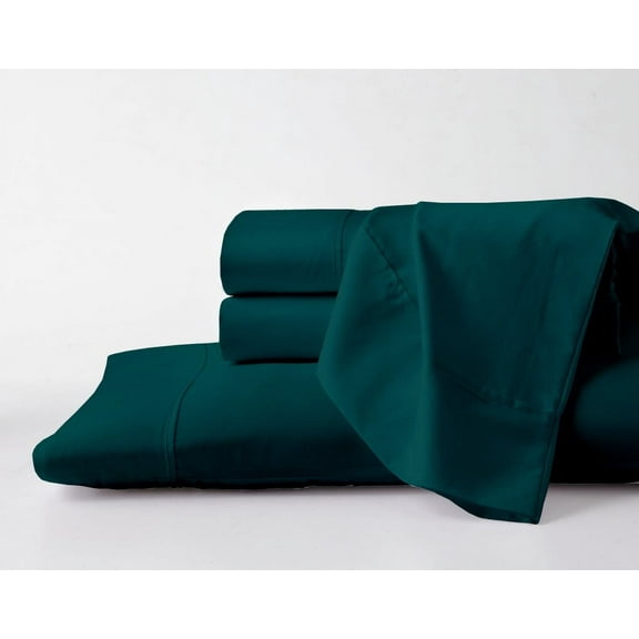 30" EXTRA DEEP POCKETS- Pure Egyptian Twin-XL Size Cotton Bed Sheets Set 1000 Thread Count Bedding – Twin-XL Size Bed Twin-XL Sheets - Teal Blue