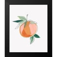 thumbnail image 2 of Pi Studio 12x14 Black Modern Framed Museum Art Print Titled - Sweet Blood Orange, 2 of 5