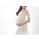 thumbnail image 4 of Vestido de gasa con hombros descubiertos perfecl para maternidad S, 4 of 8