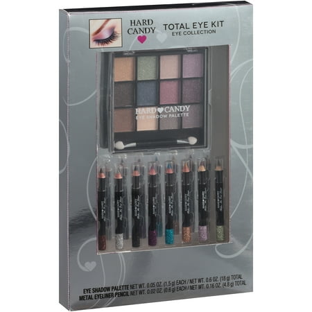 Hard Candy Total Eye Kit Eye Collection Gift Set, 9 Piece