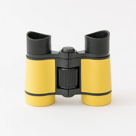 GJX Binoculars High Definition Focus Telescope Wide Angle View Universal Design Nikon Binoculars Yellow