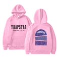 thumbnail image 1 of Hauts pour Femmes Trapstar Chandails à Capuchon pour Femmes Chandails Graphiques à Manches Longues Amples Trapstar Chandails à Enfiler Style Rue Hip-hop Chandails pour Femmes Chemises (Rose, G), 1 of 2
