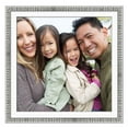 thumbnail image 2 of 14x14 Frame Silver With White Picture Mat For 14x14 Photo - Silver 17x17 Frame To Display Print or, 2 of 8