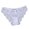 thumbnail image 1 of Curenmufel Culottes pour Femmes Sans Coutures Culotte pour Femmes Sans Coutures Invisible Bikini Extensible Culottes Soyeuses Invisibles Hipster (Blanc, TG), 1 of 8