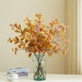 thumbnail image 3 of kaioher Decorative Artificial Plant No Watering Fade-less Flower Arrangement Simulation Eucalyptus Photography Props, 3 of 8