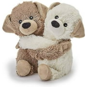 Angle View: PUPPY - WARMIES HUGS TWIN Cozy Plush Heatable Lavender Scented Stuffed Animal