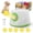 Green, variant on CJC Dog Ball Thrower Dog Automatic Ball Launcher for Dogs, 3 Adjustable Distances, 5 Balls Included – Interactive Fetch Toy for Indoor & Outdoor Play (Yellow)