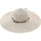 thumbnail image 2 of Women's wide brim straw hat soft brim foldable roll up hat beach sun hat UPF 50+, 2 of 5