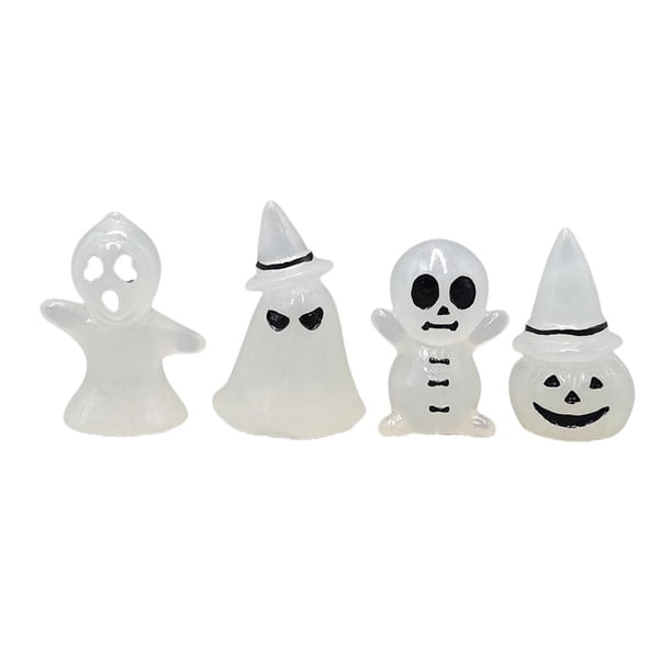Adornos De Fantasmas Luminosos, Accesorios De Jardín, Elfos En Miniatura De Halloween Para Decoración De Interiores Y Exteriores 4 Uds. Noticed HA037268-00