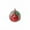 Red#91, variant on Christmas Apple Shaped Ball Ornament, 5cm Red Green PVC Hanging Decoration for Tree Desktop Festive Party Decor