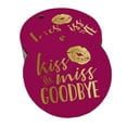thumbnail image 1 of Inkdotpot Kiss The Miss Goodbye Bridal Shower Bottle Tag Real Gold Foil Favor Hang Tags Pack Of 50, 1 of 6