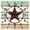 Beige Green, variant on Texas Star Western Wooden Wall Clock Silent Non Ticking, Vintage Teal Brown Wooden Farmhouse Square Wall Clocks Battery Operated, Decor Clock for Home Office, Living Room, Kitchen, 10 Inch