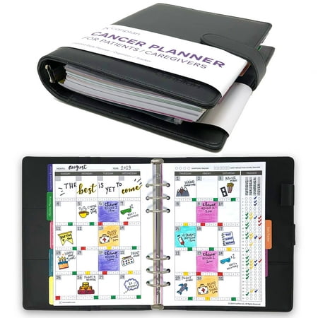 CanPlan Cancer Planner - The Only Planner Made to Help You Fight Cancer Day by Day, Undated Daily Organizer, Best Cancer