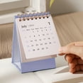 thumbnail image 4 of 2026 desk calendar, foldable paper calendar, compact daily planner, office desk organizer, yearly schedule for home or office use, 4 of 5