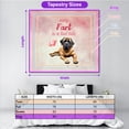 thumbnail image 5 of Every Fart is Love Note Mastiff Guilty Face Happy Valentine's Tapestry Mastiffs Dog Lover Gifts Idea Wall Hanging Backdrop Home Decor - 01016, 5 of 5