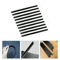thumbnail image 1 of SHINYPASING 10 Pcs Colle Ca Noire pour Menuiserie Résine Réparation Designers, 1 of 8