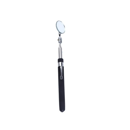 

Weijiyouyu 5cm Universal Folding Telescopic Retroreflector Automotive Maintenance Inspection Mirror Black Random Accessories