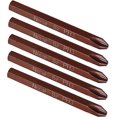thumbnail image 1 of AVEKI 8mm Dia Hex Shank 80mm Length Phillips PH3 Magnetic Screw Driver S2 Screwdriver Bits 5Pcs 0601M, 1 of 8
