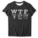 thumbnail image 1 of Pantalones Cortos de Mujer Estampado de Flores de Verano Cuello Redondo Manga Corta, Casual, 1 of 3