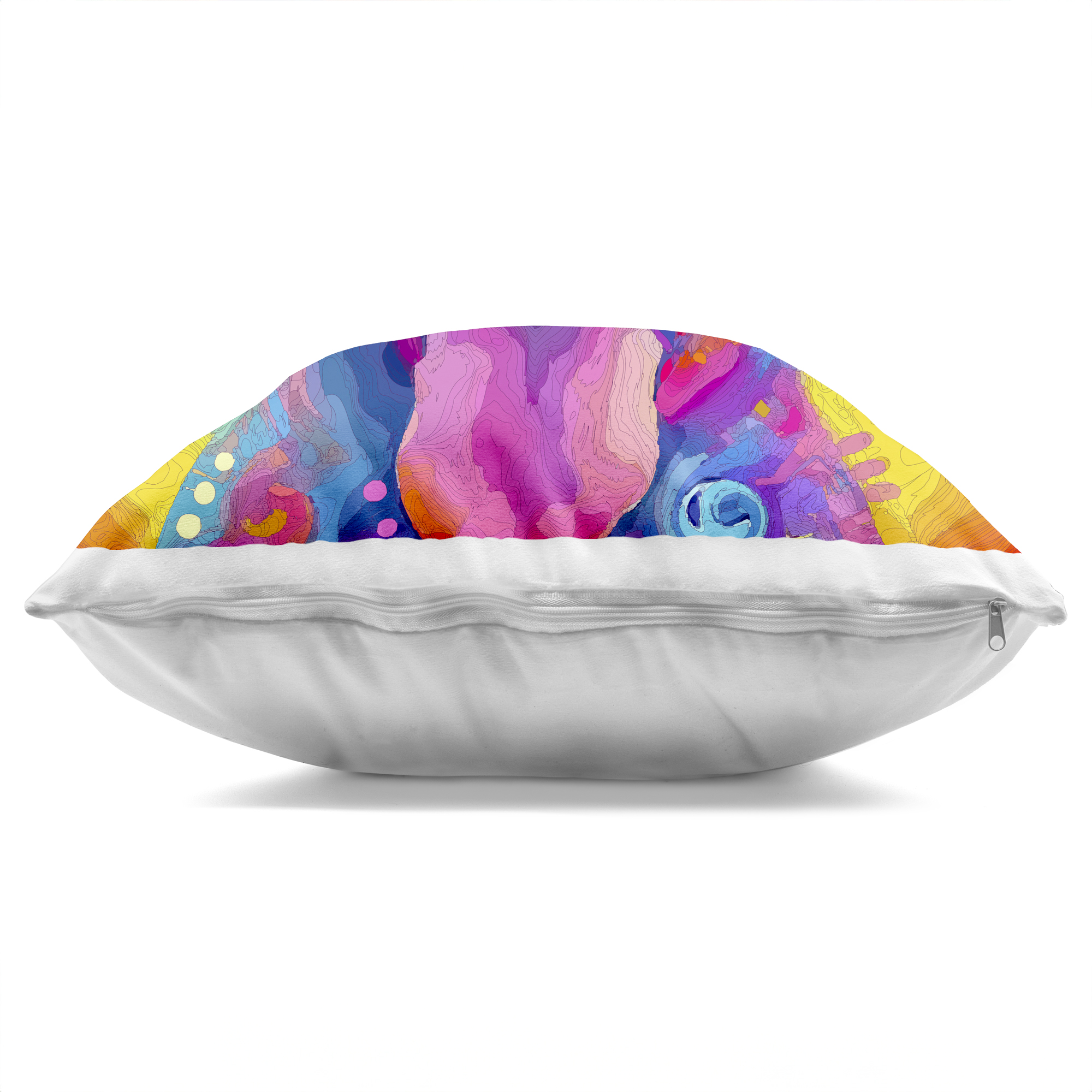 Stupell Industries Dog Is Love Swirled Pattern Decorative Printed Throw Pillow, design by Dean Russo- Evolution Collection