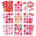 thumbnail image 1 of Stickers de corazones Anor Wishlife, 288 piezas, San Valentín, 1 of 6