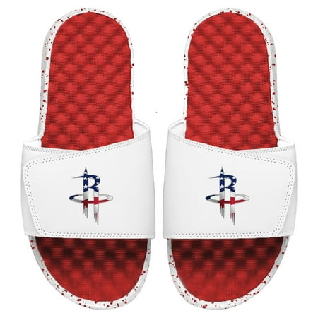 

Men s ISlide Red/White Houston Rockets Americana Slide Sandals