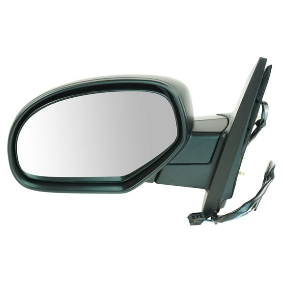 TRQ Heated Power Black Textured Door Mirror LH Driver for Chevy Pickup Truck MRA08154 Fits select: 2007-2014 CHEVROLET SILVERADO, 2007-2014 CHEVROLET TAHOE