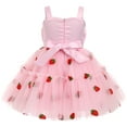 thumbnail image 2 of IDOPIP Baby Girls Tutu Dress Summer Sleeveless Ruffle Tulle Sundress Backless Party Princess Dresses, 2 of 7